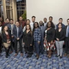 2020 TRB Minority Student Fellows at TRB Annual Media, including UArizona fellow Julian Griffee (MSUP, 2020)